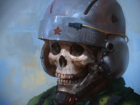 Летчик скелет