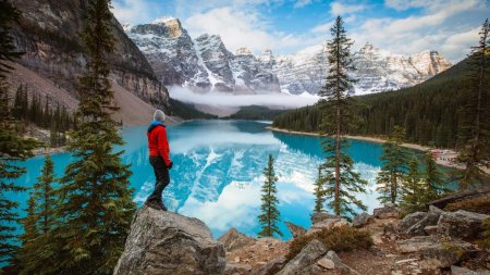 Озеро Морейн в Канаде