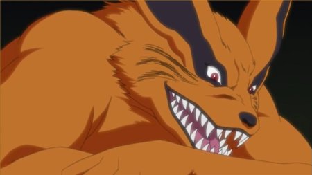 Курама девятихвостый демон лис