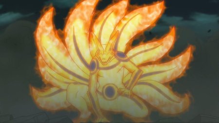 Наруто чакра Девятихвостого лиса