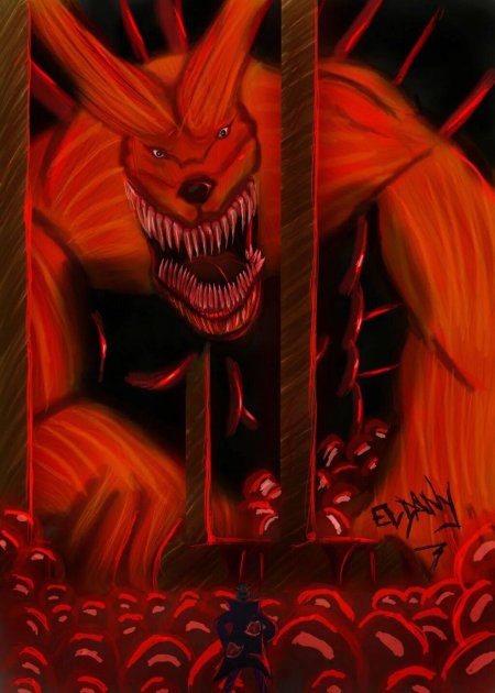 Девятихвостый демон лис