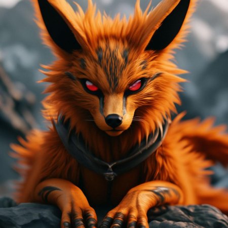 Девятихвостый лис в ярости