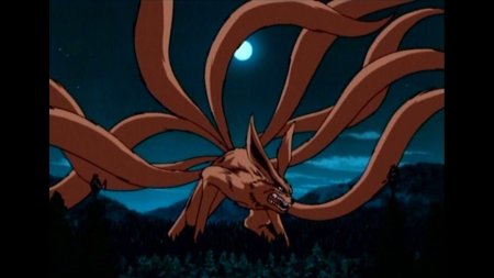 Девятихвостый лис из наруто