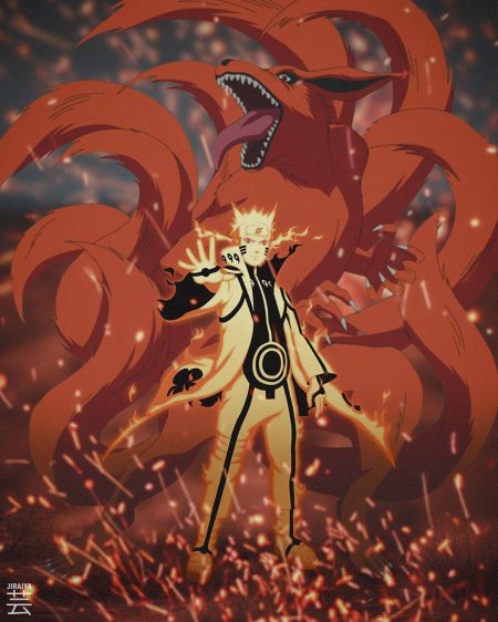 Наруто Джинчурики девятихвостый