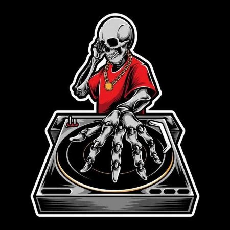 Череп диджей