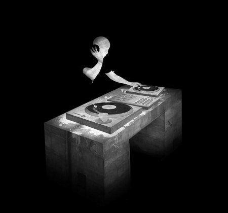 Скелет диджей