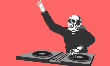 Скелет диджей