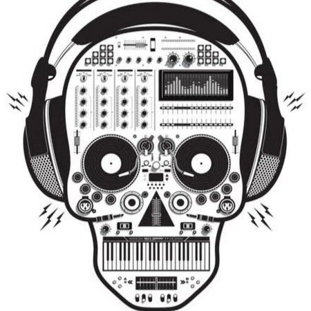 Скелет диджей