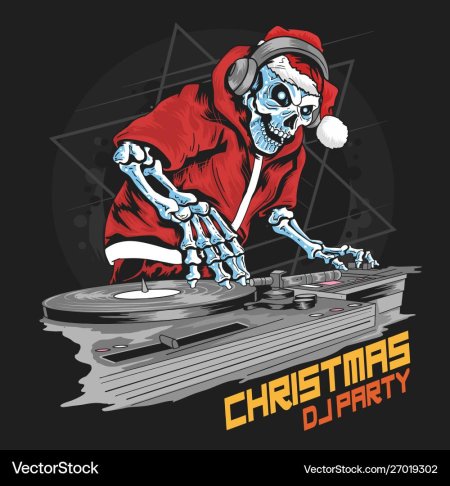 Скелет диджей