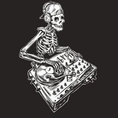 Скелет диджей