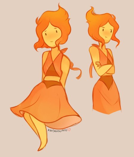 Огненная принцесса время приключений