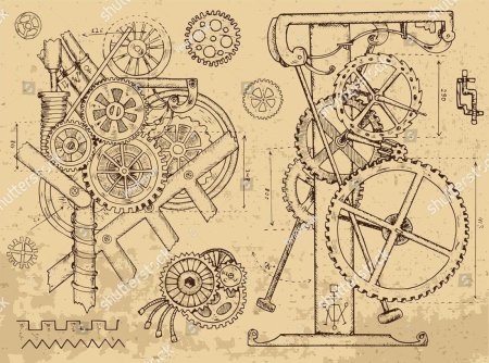 Старинные механизмы и машины