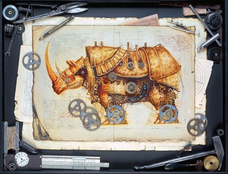 Владимир Гвоздев стимпанк