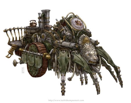 Дизельпанк Кейта Томпсона