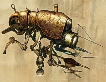 Стимпанк дизельпанк автоматон
