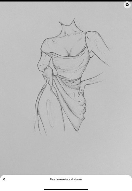 Набросок девушки