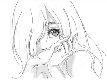 Аниме для срисовки карандашом