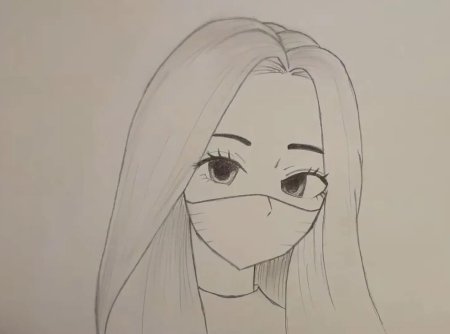 Рисунки карандашом легкие аниме