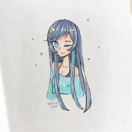 Рисунки для срисовки аниме