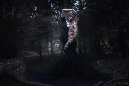 Фотосессия в лесу