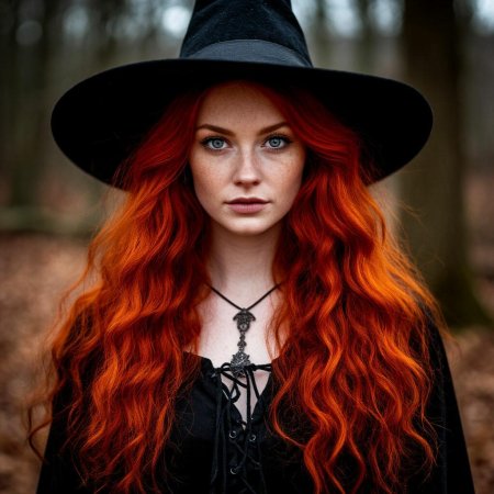 Red haired witch