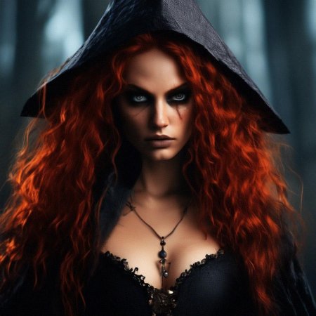 Рыжая ведьма без лица