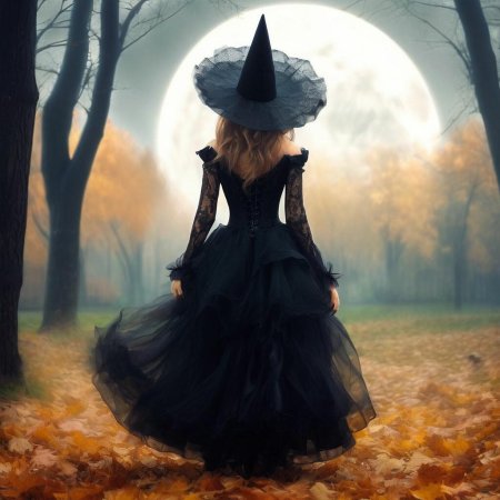 Девушка ведьма