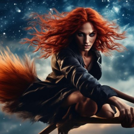 Рыжая ведьма гелла