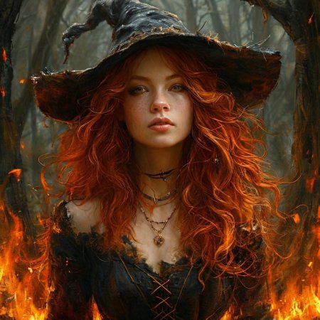 Ведьма рыжая