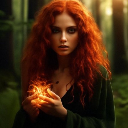 Ведьма красивая