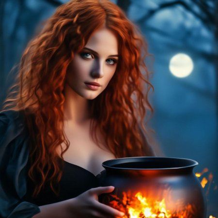 Рыжая ведьма гелла