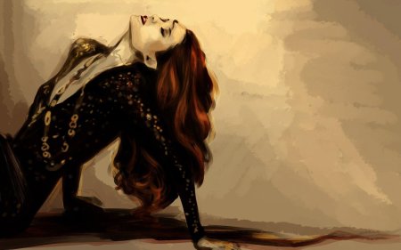 Девушка арт