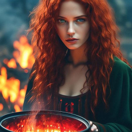 Рыжеволосая ведьма