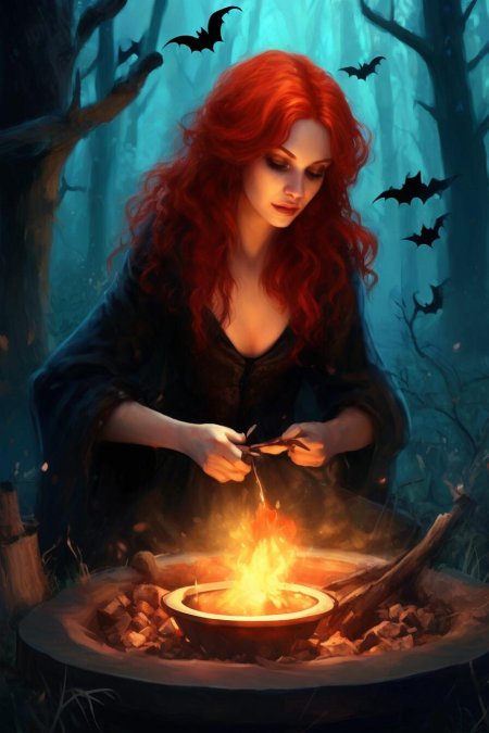 Варит зелье