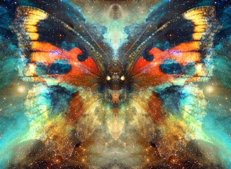 Бабочка арт
