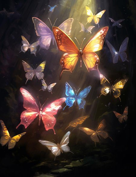 Волшебные бабочки