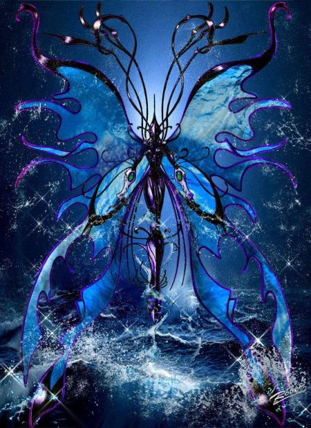 Бабочка арт