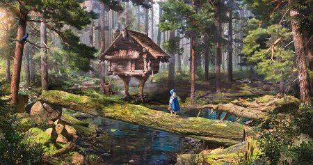 Изба в лесу