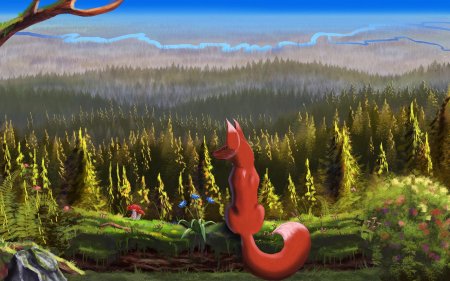 «Лиса в лесу»