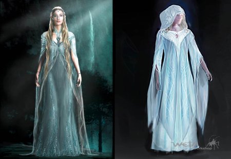 Платье Галадриэль Властелин колец