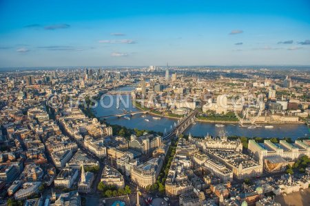 Центр Лондона с высоты птичьего полета