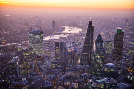 Лондон с птичьего полета