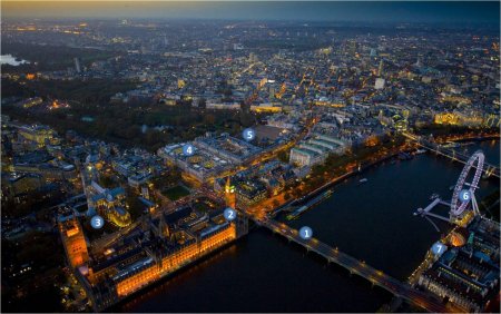 Лондон с высоты птичьего полета
