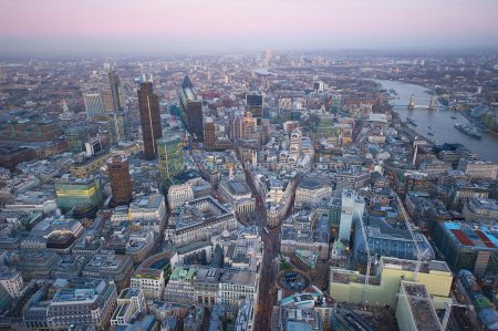 Челси Лондона с высоты птичьего полёта