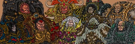 Warhammer 40k примархи предатели
