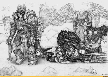 Вархаммер 40000 Хорус против императора