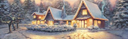 Томас Кинкаде сказочный дом