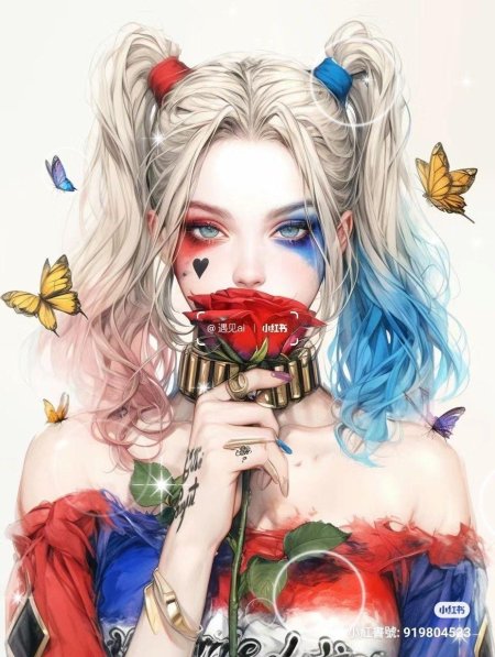 Харли квинн рисунки