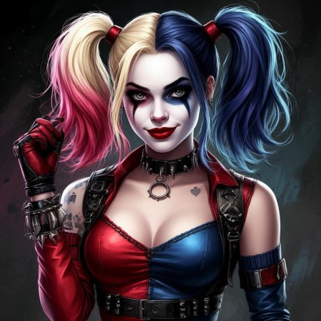Харли квинн арты