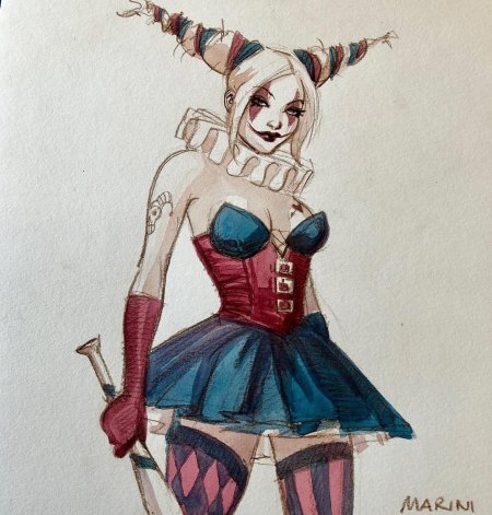 Харли Квинн арт